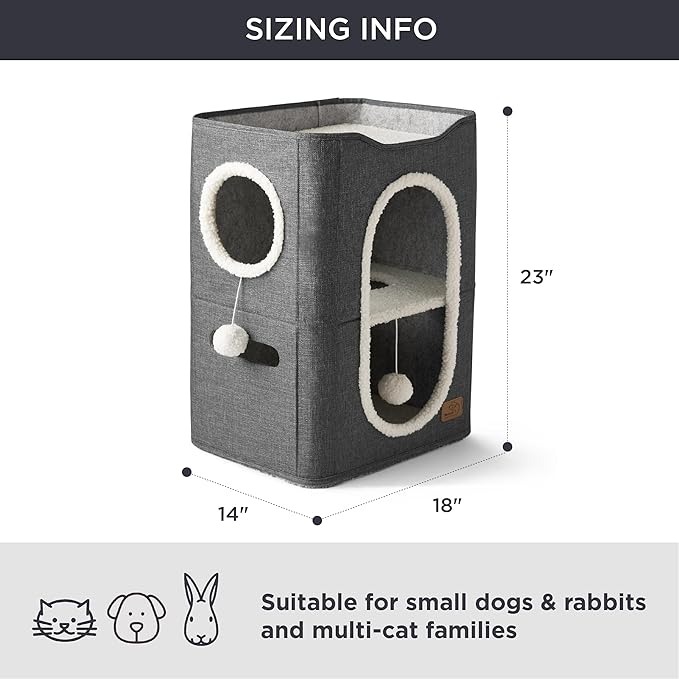 Bedsure 2 Story Cat House - Image 6