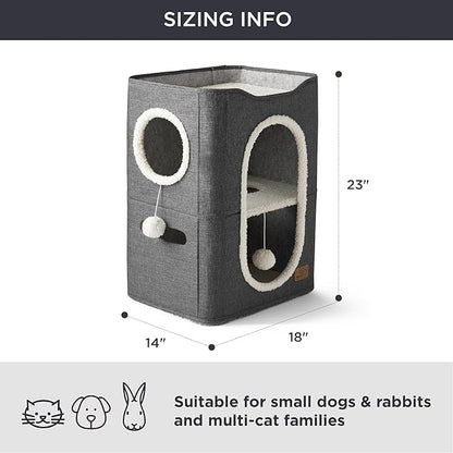 Bedsure 2 Story Cat House - Image 6