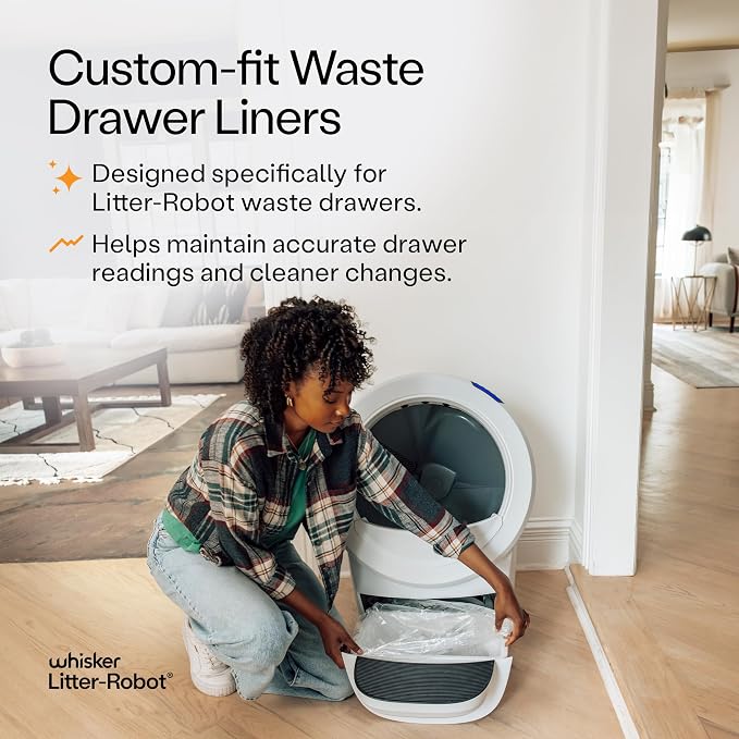 Litter-Robot Waste Drawer Liners by Whisker, 25 Pack - Image 2