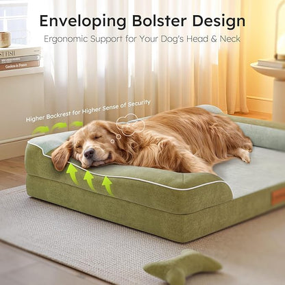 Jumbo Dog Bed for Extra Large Dogs, Orthopedic Dog Bed - Image 4