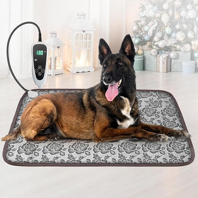 Large Dog Heating Pad 34x21in by Afullrangeofservicesforyourpet