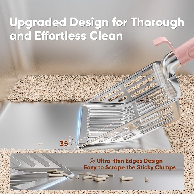 Metal Cat Litter Scoop, Large Cat Scooper - Image 4