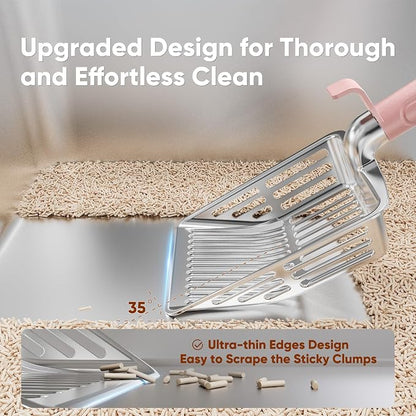 Metal Cat Litter Scoop, Large Cat Scooper - Image 4