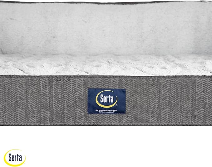 Serta Orthopedic Supportive Foam Quilted Couch Dog Bed - Image 7