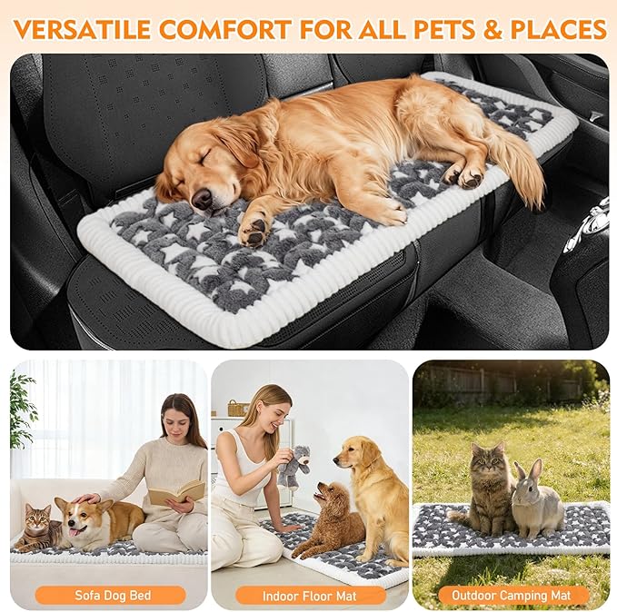 Car Back Seat Mat for Dog 53"x24" Dog Bed for Car Scratch Proof Non Slip Thick - Image 7