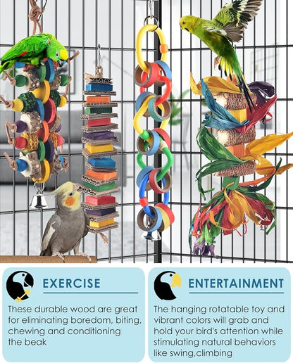 Bissap 4 PCS Bird Chew Toys - Image 4