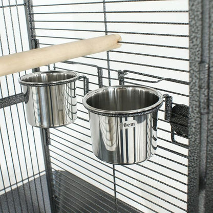Nova Microdermabrasion 61 Inches Large Bird Cage Play Top Parrot Cockatiel - Image 6