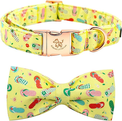 Elegant Little Tail Bowtie Dog Collar by Elegantlittletail