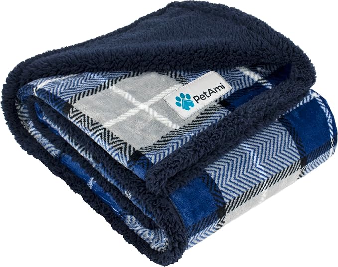 PetAmi Dog Blanket for Medium Large Dogs, Pet Bed Blanket Cat Puppy Kitten by PetAmi