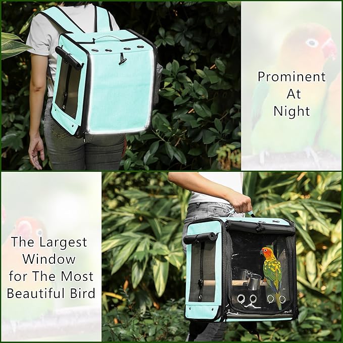 Suertree Bird Carrier with Seat Belt - Image 5