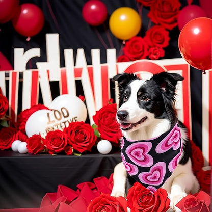 30 Pack Valentines Day Dog Bandanas Bulk - Image 6
