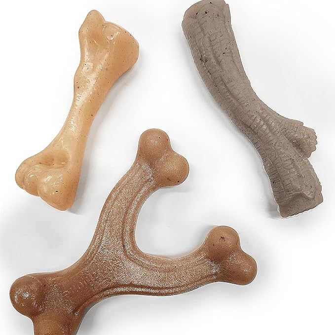 Nylabone Gourmet Style Strong Chew Toy Bundle, Toys by Nylabone