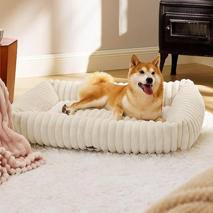 Bedsure ComfyFleece™ Cute Dog Beds Large Sized Dog by BEDSURE