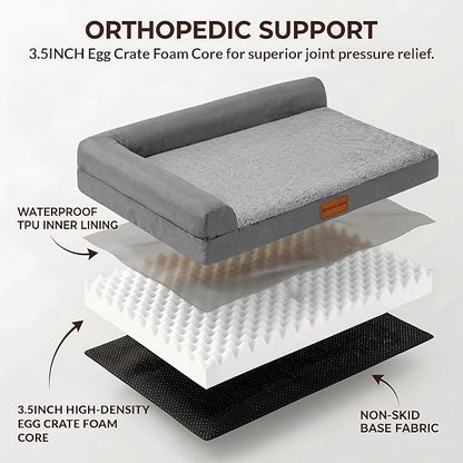 Patas Lague Orthopedic Jumbo Dog Bed - Image 5