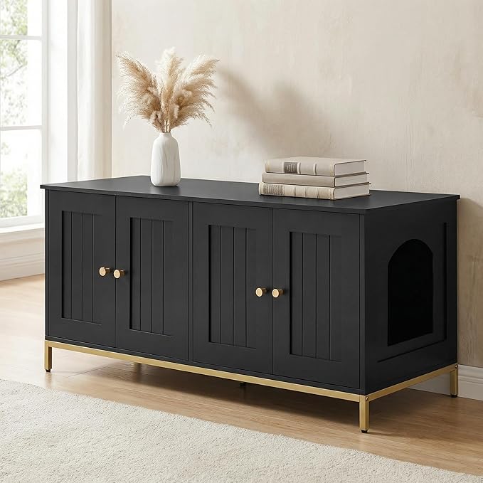 Homhedy Cat Litter Box Enclosure - Image 5