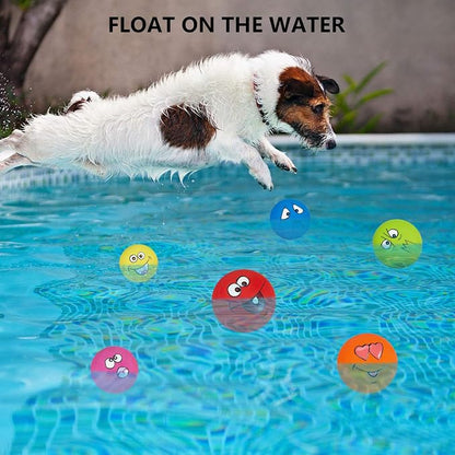 Dog Toy Squeaky Dog Toys Funny Face Chewing Latex Rubber Soft Fetch Play - Image 7