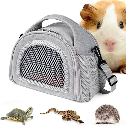 YUDODO Hamster Carrier Guinea Pig Carrier Bag Small Animal Sugar Glider Pouch by YUDODO