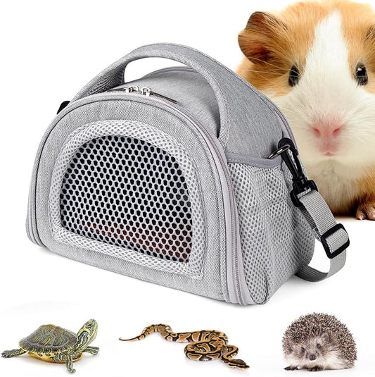 YUDODO Hamster Carrier Guinea Pig Carrier Bag Small Animal Sugar Glider Pouch by YUDODO