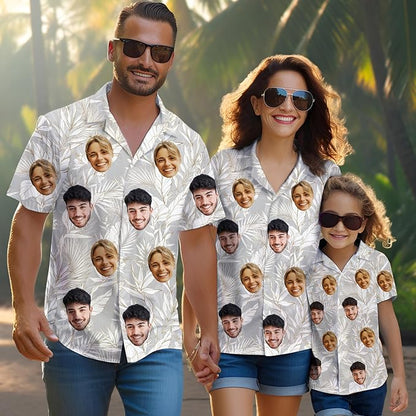 Custom Hawaiian Shirt with Face Photo Picture - Image 8