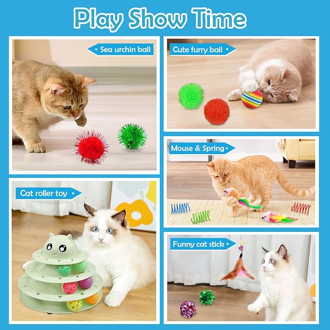 UPSKY 20 PCS Cat Toys - Image 5