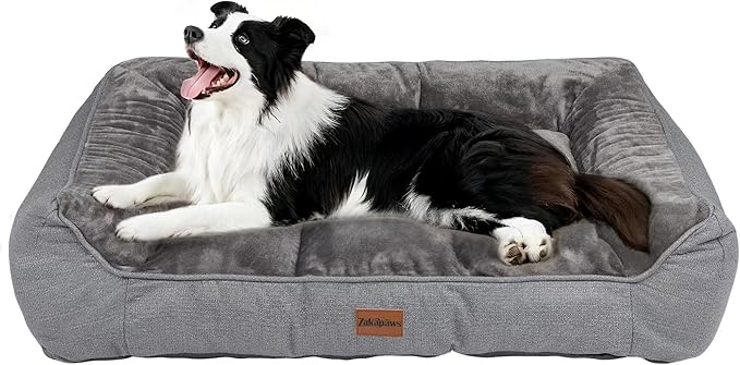 Orthopedic Dog Bed for Large Dogs by ZAKAPAWS