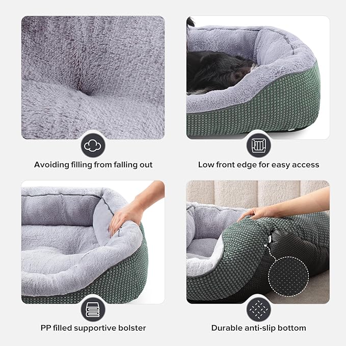 INVENHO Large Dog Beds Large Sized, Washable Orthopedic Warming Soft Sleeping - Image 7