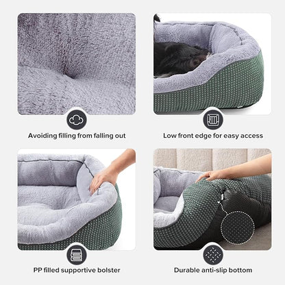 INVENHO Small Dog Bed Orthopedic Warming Soft Calming Sleeping Durable - Image 7