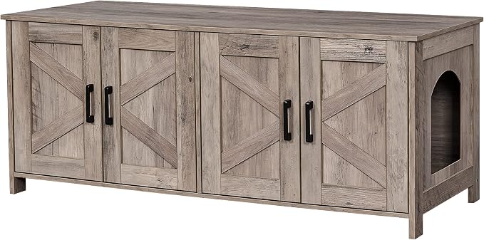 Homhedy Cat Litter Box Enclosure - Image 9
