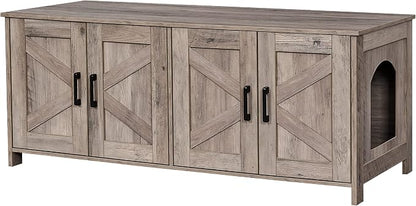 Homhedy Cat Litter Box Enclosure - Image 9