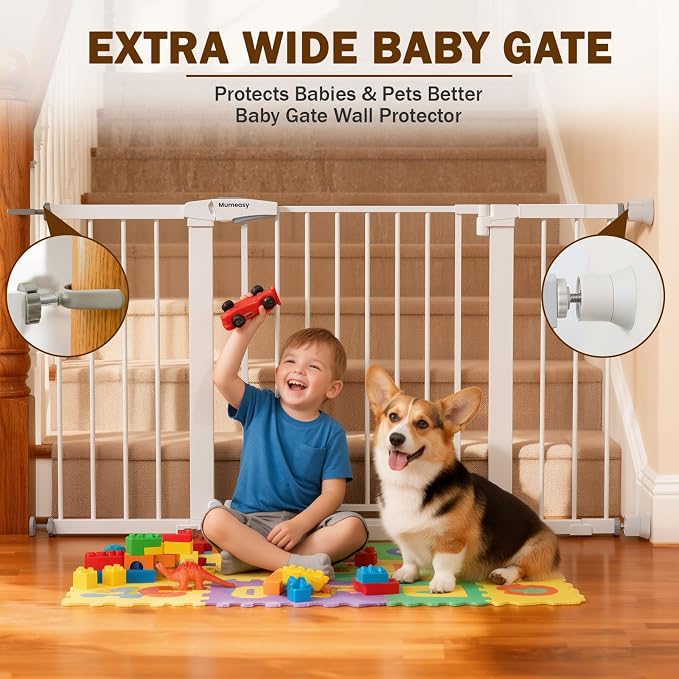 Mumeasy 29.7–51 Inch Extra Wide Baby Gate - Image 3
