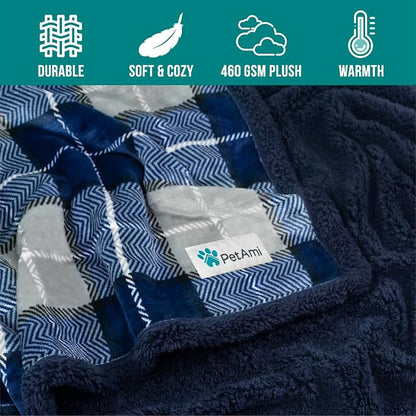 PetAmi Dog Blanket for Medium Large Dogs, Pet Bed Blanket Cat Puppy Kitten - Image 8