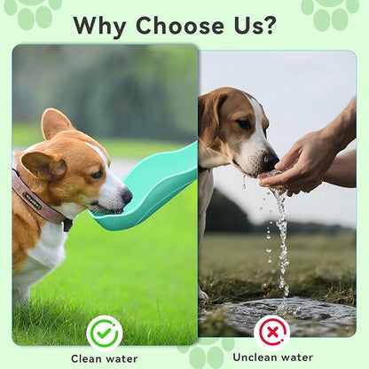 UPSKY Portable Dog Water Bottle, 3-in-1 Foldable Dog Water Dispenser - Image 6
