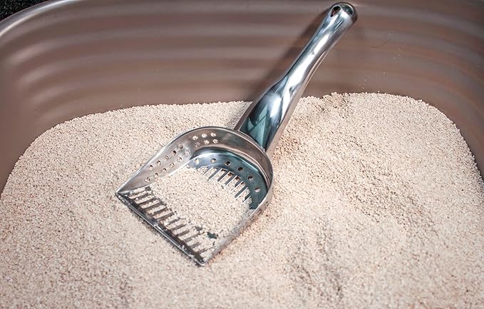 RSVP International Endurance Collection Stainless Steel Kitty Litter Scoop - Image 4