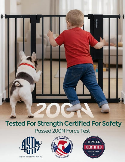 Babelio Smart Baby Gate with Auto-Unlock/Close, Pressure Mounted No Drill - Image 6