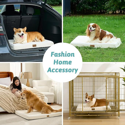 Big Dog Bed for Giant Dogs, Rectangular XXL Orthopedic Dog Beds Extra Large - Image 6