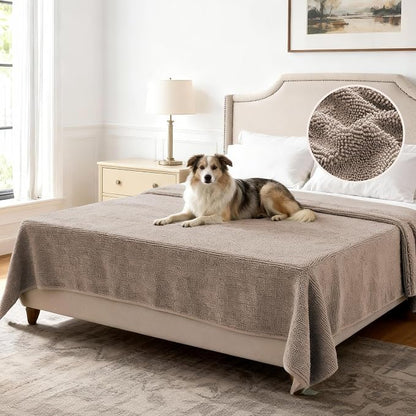 H.VERSAILTEX Non Slip Pet Couch Cover Chenille Dog Bed Protector Thick Soft by HVERSAILTEX