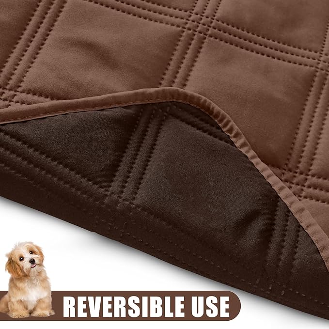 Smiry Waterproof Dog Bed Cover Blanket 40x80, Soft Reversible Pet Blanket - Image 3