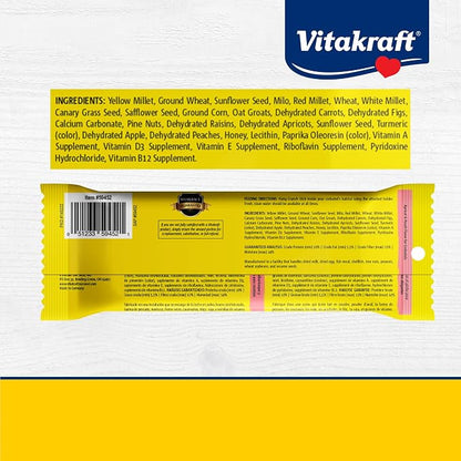 Vitakraft Crunch Sticks Cockatiel Treat Apricot Peach Flavor - Image 8