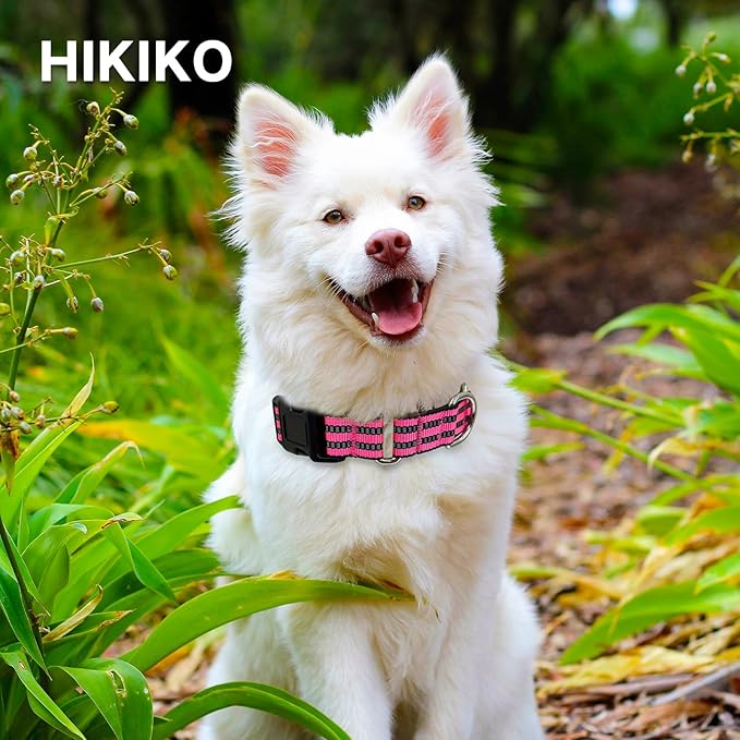 Hikiko Martingale Dog Collars Reflective Nylon Dog Collar - Image 2