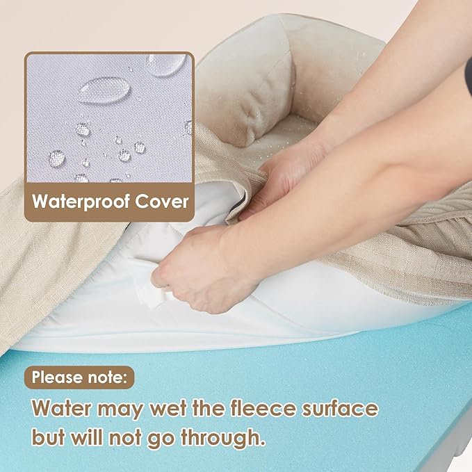 EHEYCIGA Orthopedic Dog Bed for Medium Dogs, Waterproof Memory Foam Medium Dog - Image 4