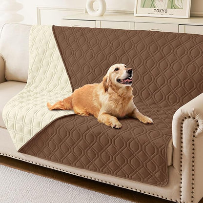 hyha Waterproof Dog Bed Blanket, Soft Pet Blankets, Waterproof Couch Cover by hyha