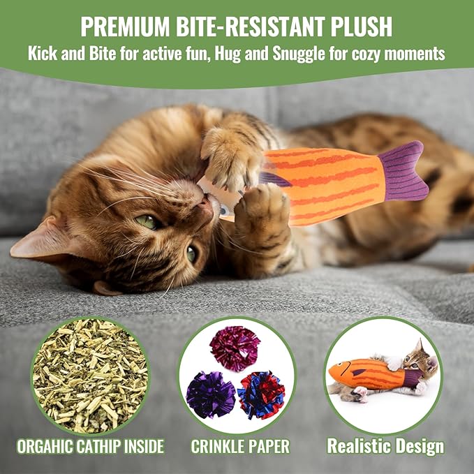 Fashion's Talk Cat Toys Variety Pack - Image 3