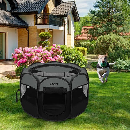 Portable Puppy Playpen Indoor, Small Dog Playpen, Pop Up Kitten Cat Play Pen - Image 7