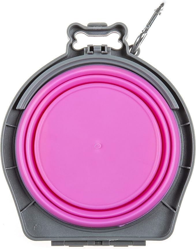 Loving Pets Bella Roma Double Diner Collapsible Dog Bowls - Image 4