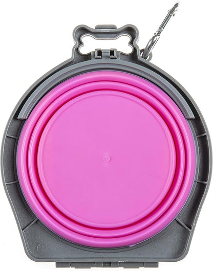 Loving Pets Bella Roma Double Diner Collapsible Dog Bowls - Image 4