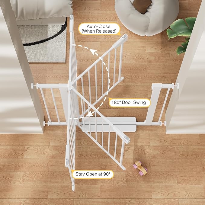 Cumbor 2 Pack 29.7-40.6" Baby Gate - Image 5
