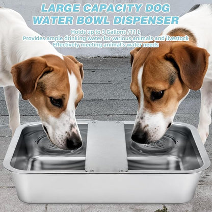 3 Gallon Automatic Dog Water Dispenser, Large Dog Water Bowl Dispenser - Image 6