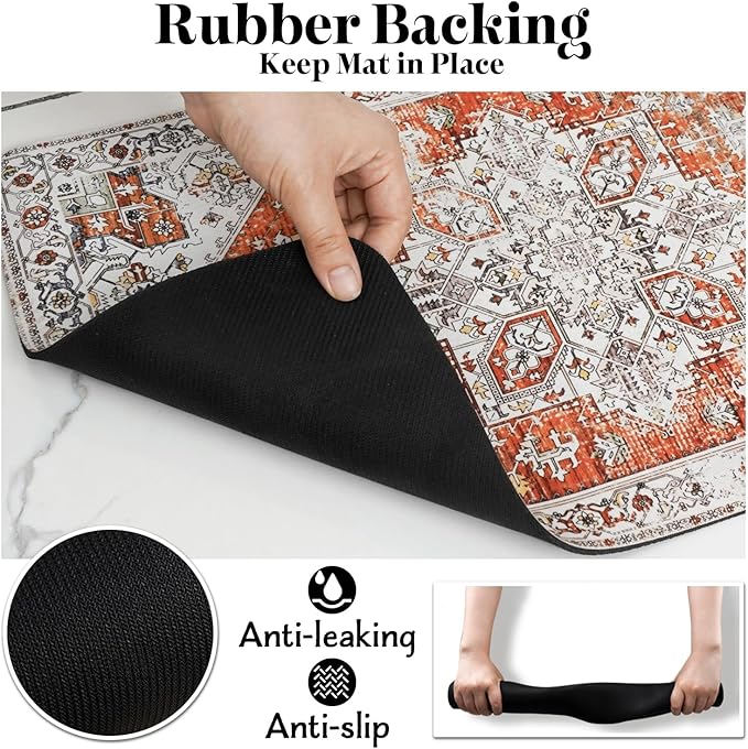 Dog Food Mats for Floors Absorbent, Pet Cat Food Mat - Image 6