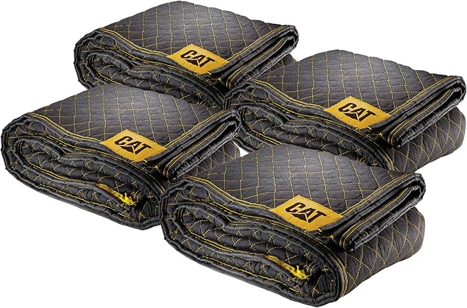 Cat Utility Padded Moving Blanket, Non-Woven Cushioned Blankets, 80 Inch by 72 by CatFootwear