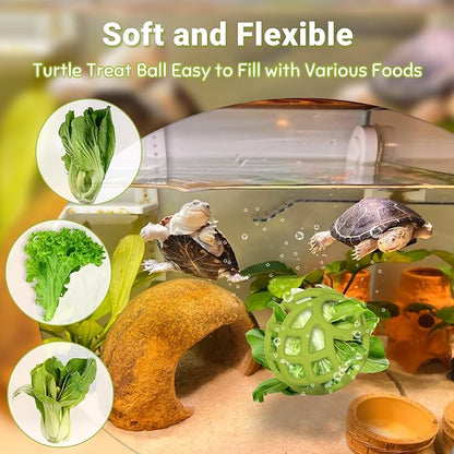 Turtle Feeder Ball, Aquatic Turtle Tank Accessories, Aquarium Decorations - Image 4